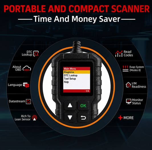 GarageVolt™ V1 OBD II Scanner