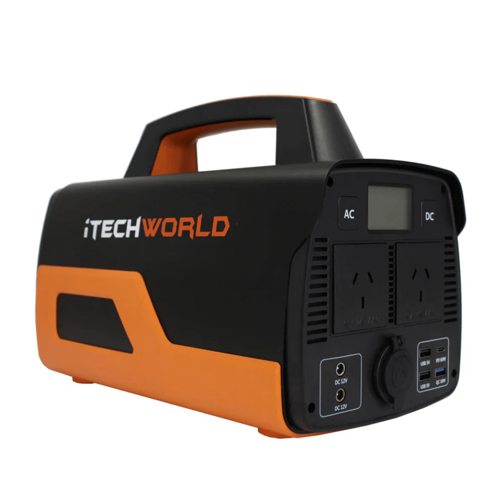 ITechWorld ITech500 Portable Lithium Power Station 500WH 50AH