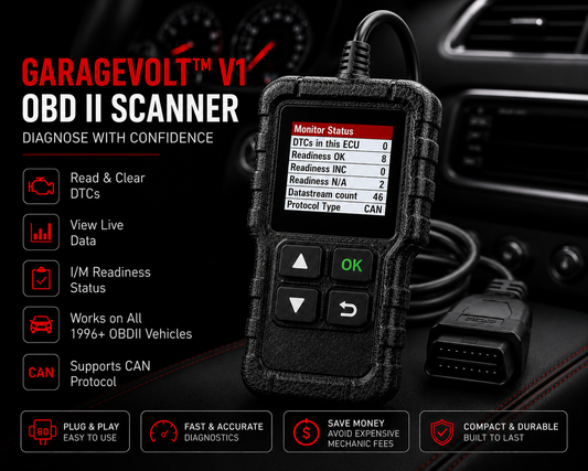 GarageVolt™ V1 OBD II Scanner