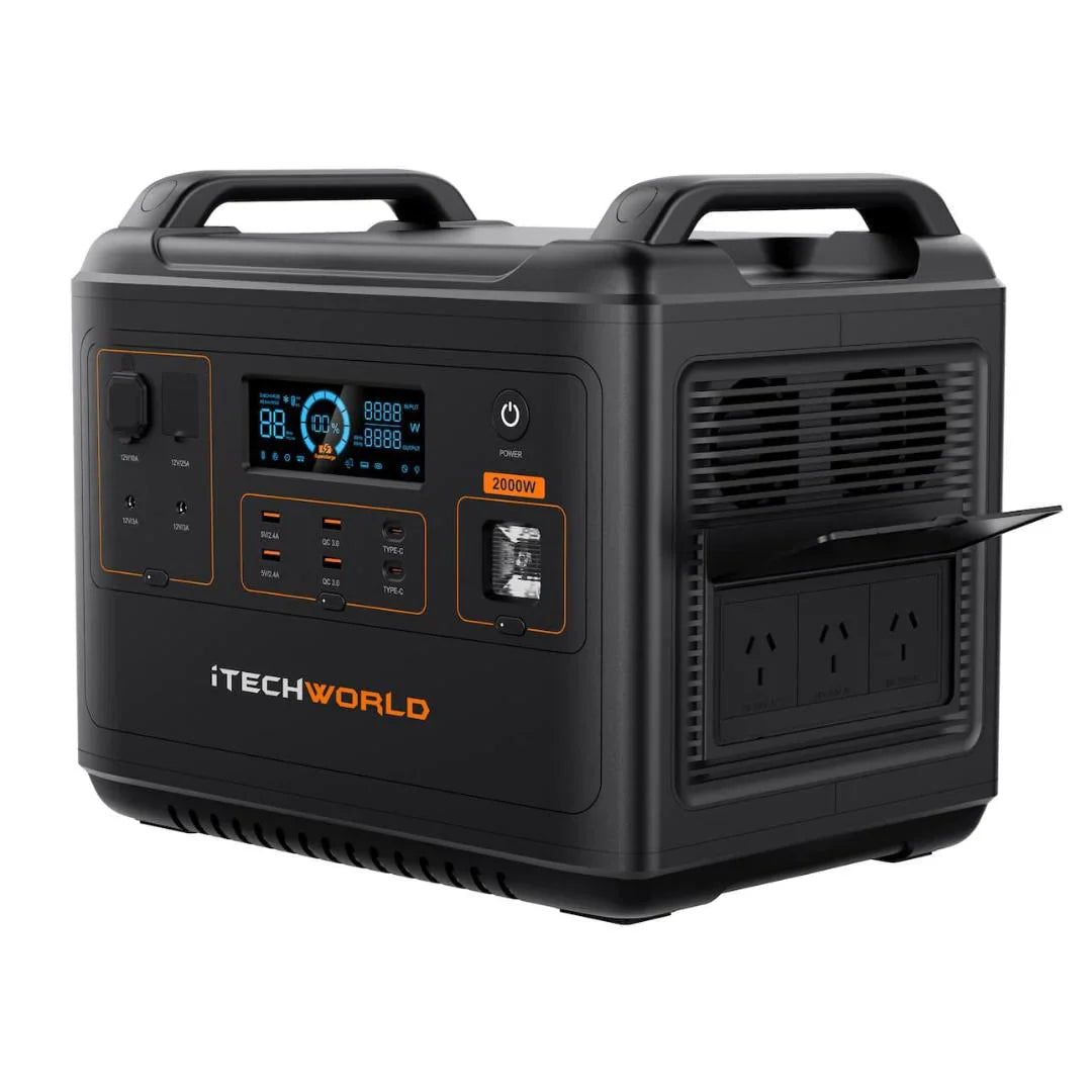 ITechWorld PS2000 Portable Lithium Power Statiton 2000WH 160AH