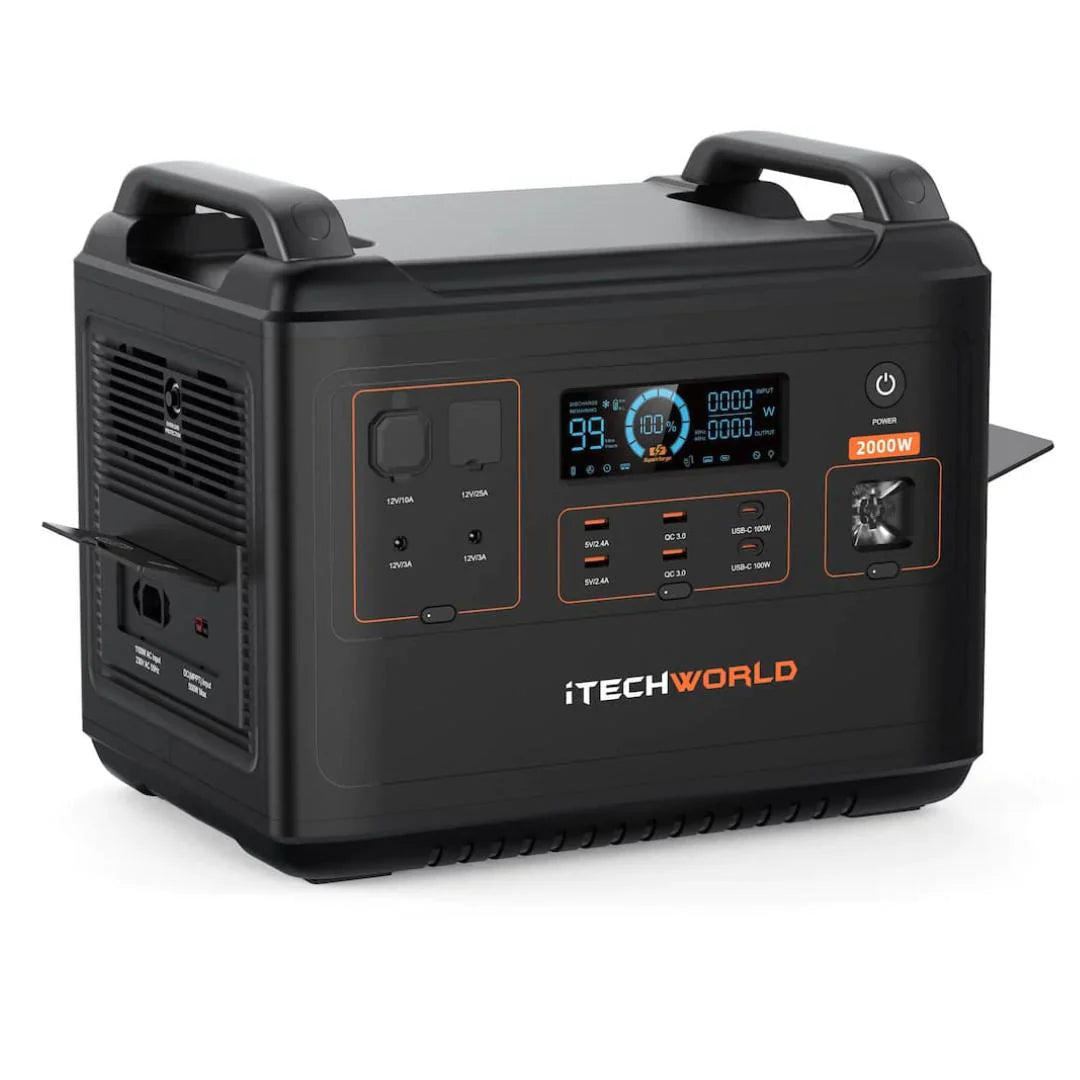 ITechWorld PS2000 Portable Lithium Power Statiton 2000WH 160AH